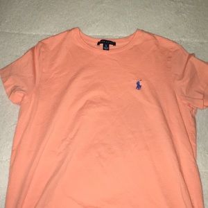 PEACH POLO RL SHIRT